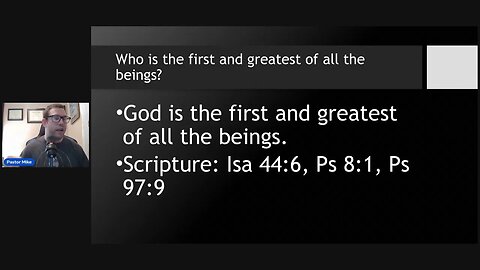 Who is the greatest of all beings? (Devo)