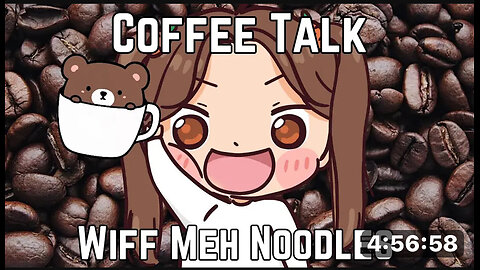 MEH NOODLES: CAWFEE TAWK 8/14/24