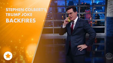 Colbert refuses to apologize over Trump joke