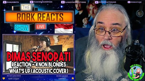 Dimas Senopati Reaction - 4 Non Blondes - What's Up (Acoustic Cover) - Requested