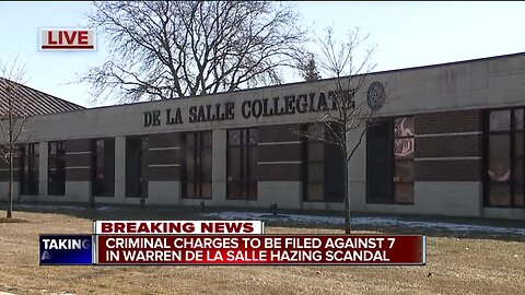 7 people will be charged in connection to alleged Warren De La Salle hazing case