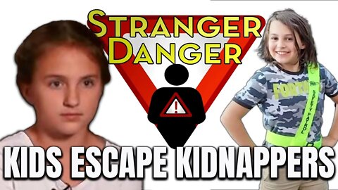 CHILDREN ESCAPE KIDNAPPER | Sammy Green & Maddison Raines are HEROES | STRANGER DANGER