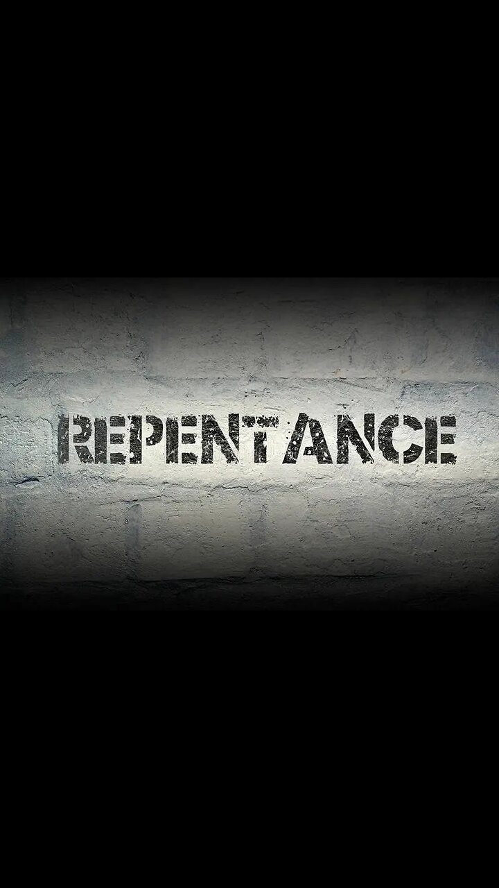 Powerful sermon on repentance. #repentance