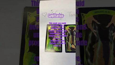 Sagittarius ♐️ Weekly Taro-scope#sagittarius tarot#sagittarius horoscope