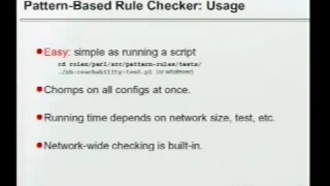 A Systematic Approach to BGP Configuration Checking