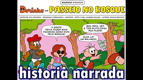 Dorinha em-Passeio no bosque | Gibis do Rapha