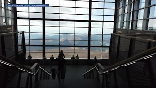 Pikes Peak Visitor Center ribbon cutting today