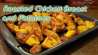 Roasted Chicken Breast and Potatoes | Dining In With Danielle