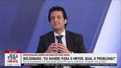 Alan Ghani sobre mensagem de Bolsonaro a Meyer: “Não é de calúnia e difamação endossada”