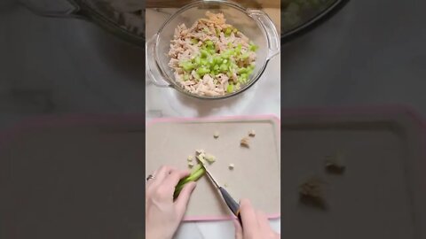 simple chicken salad recipe #Shorts