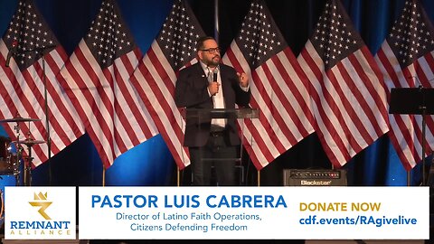 Pastor Luis Cabrera Speaks at Igniting the Pastors Conference