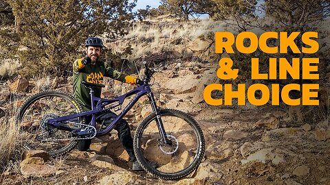 How to Pick a Line - Ride Rocks Better #mtb #howto #loamwolf