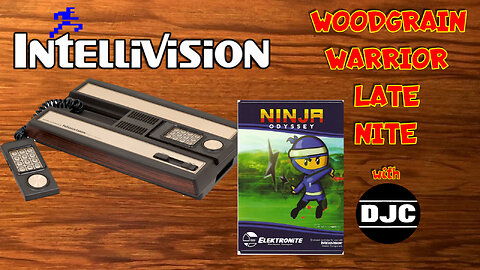 INTELLIVISION - Woodgrain Warrior LATE NITE - Ninja Odyssey