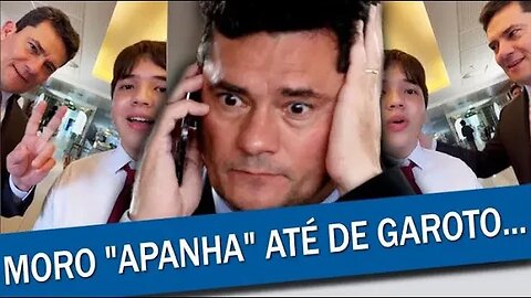 URGENTE! SÉRGIO MORO “APANHA” DE GAROTO E DÁ UM PESCOTAPA NO MENINO!