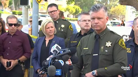 California officials provide update on church shooting that killed 1, injured 5