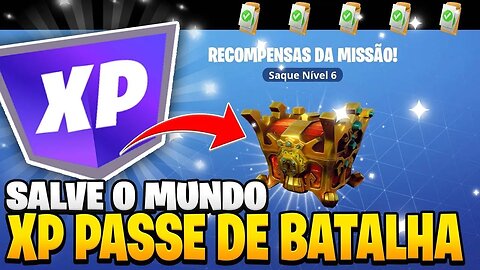 Fortine ao vivo farmando e fazendo missões ao vivo