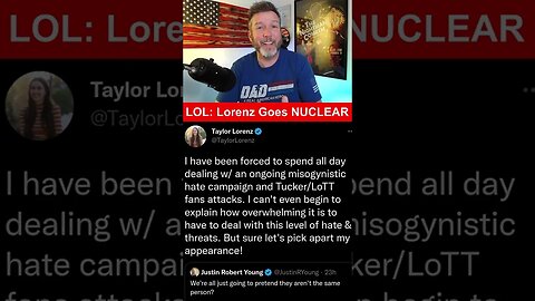 LOL: Taylor Lorenz Has Another MELTDOWN Over Libs of TikTok