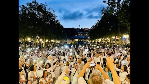 Marche blanche silencieuse