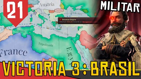 Patch 1.0.6 com menos LAG no Dominio do Norte AFricano - Victoria 3 Brasil #21 [Gameplay PT-BR]