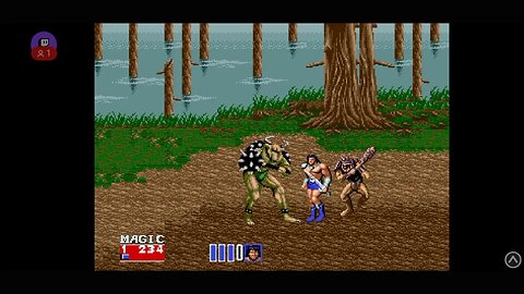 GOLDEN AXE 2 Gameplay Retroarch Sega Genesys