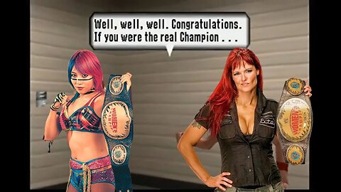 Asuka - Women's Championship mode WWF NO MERCY