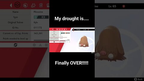 My shiny drought has ended!!!!