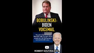 Bobulinksi: Biden Voicemail #shorts