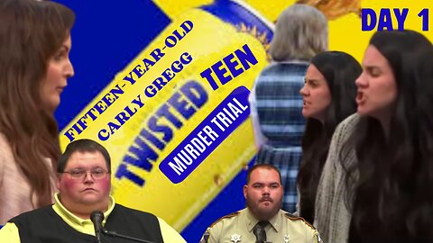 14 years old Carly Gregg Murder Trial DAY 1- "Twisted Teen" Murders Mom 911 Calls