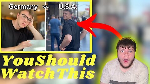 American Reacts To | HOW I SEE THE USA AS A GERMAN (After 6 months)