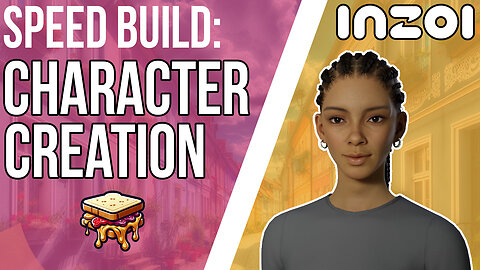 Character Creation in Inzoi – Speed Build Timelapse!