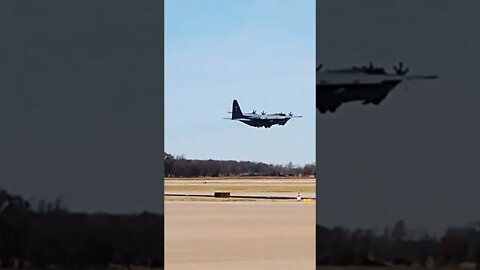 C130 doing C130 things #C130 (Touch and Go Practice)