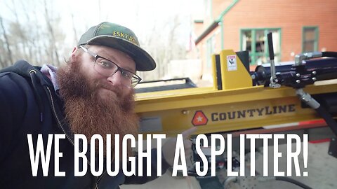 Countyline 25t Log Splitter First Impressions