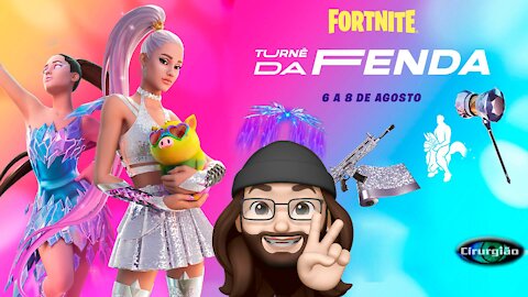 FORTNITE - SHOW DA ARIANA GRANDE sem gritaria de algum Youtuber empolgado! kkkkkkk Cirurgião Vídeos