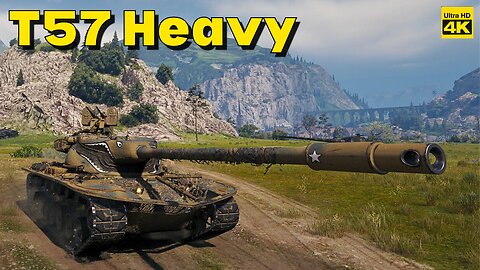 World of Tanks 5 Kills 11,1k damage T57 Heavy | 4K Video | - My battle My rules