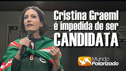 Cristina Graeml é IMPEDIDA de ser CANDIDATA a Prefeita