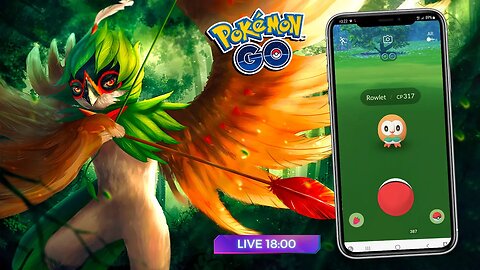 🕕 ROWLET E DECIDUEYE AGORA! POKÉMON GO no Caminho da Alegria! Hora do Holofote! NÃO TEM SHINY!