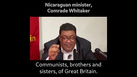 Viva Nicaragua! CPGB-ML October revolution celebration