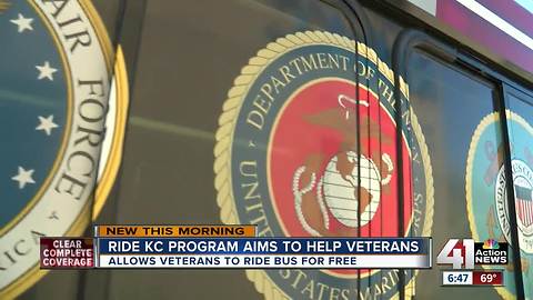 Ride KC gives 1 million free bus rides to veterans in less than a year