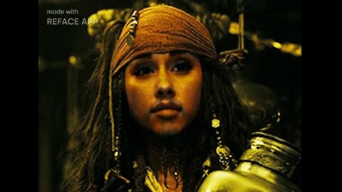 Ariana Grande as Captain Jack Sparrow