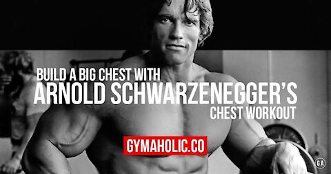 Arnold Schwarzenegger Killer Chest Workout | For Maximum Chest Development