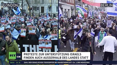 Weltweite Proteste setzten sich fort: Unterstützung Israels | Solidarität mit Palästina