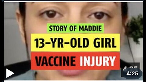 Maddie's story: 13-year-old girl's vaccine injury