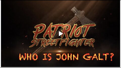 PATRIOT STREET FIGHTER HAS BEGUN A WAR ON BIG PHARMA - TY JGANON, SGNAON