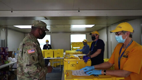 Texas Baptist Men Provide Food at Fair Park CVC