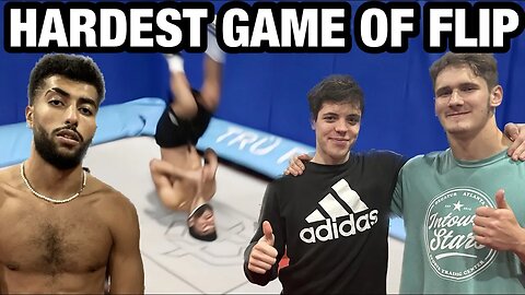 2 VS 1 GAME OF FLIP * HARDEST GAME *