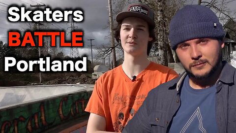 Skaters FIGHT BACK Against Portland