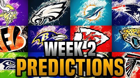 NFL Week 2 Predictions & Bets