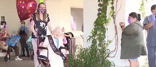 Vegas valley woman celebrates 100th birthday in style