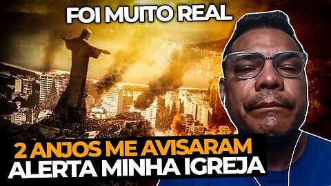 Pastor ver 2 Anjos pela Madrugada, ele foi alertado a contar o que vai acontecerem poucos dias!