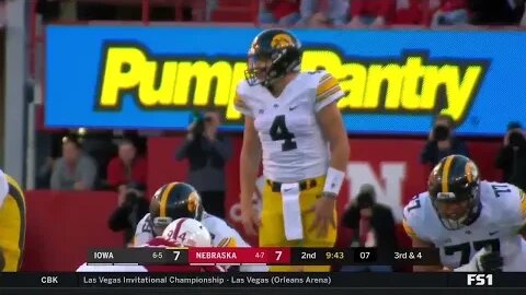 2017 Iowa Hawkeyes @ Nebraska Cornhuskers Football (Full Game - No Huddle)